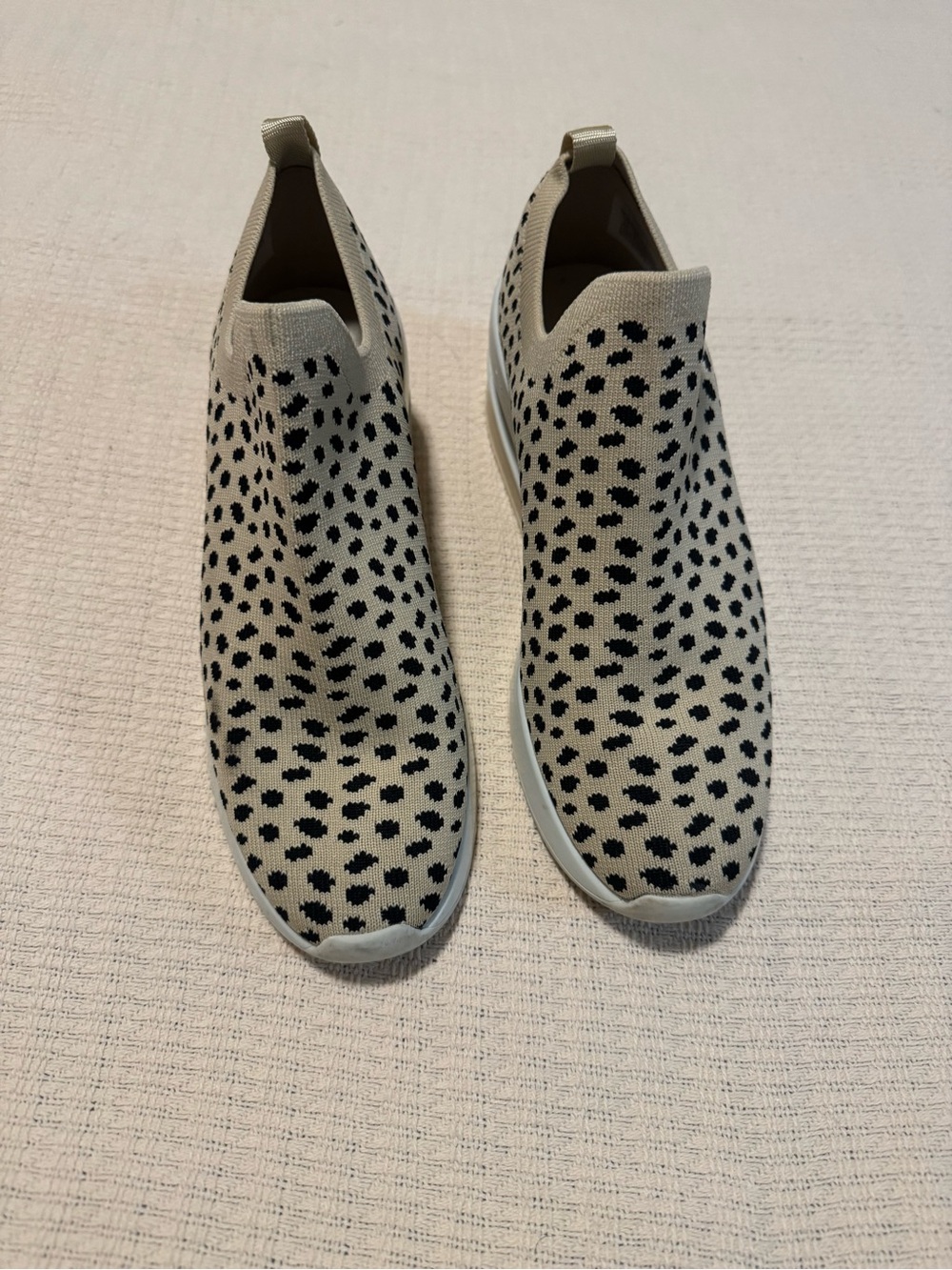 Slip-On women wedge sneakers in animal print